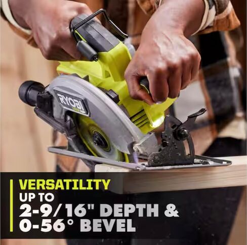 RYOBI ONE+ HP 18V بدون فرش لاسلكي 7-1/4 بوصة منشار دائري (أداة فقط) in Kuwait