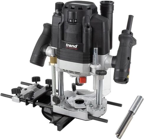 موجه T8 مزدوج الوضع 3-1/4 HP مع طوق 1/2 بوصة، سرعة متغيرة، طاولة توجيه متوافقة مع نظام التمركز الدقيق، تتضمن 1/2 بوصة مستقيمة، U*T8EK/A in Kuwait