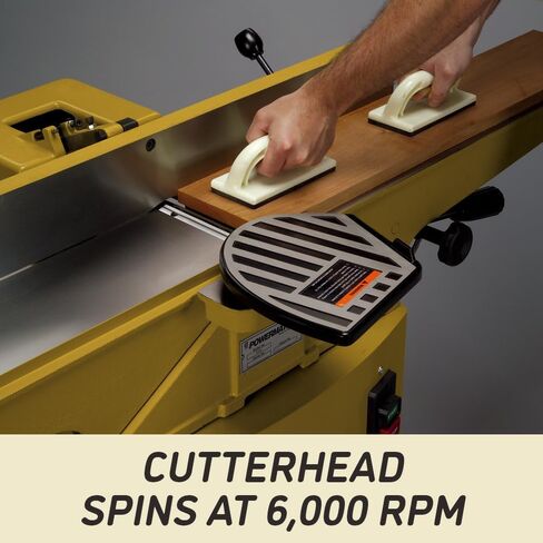Powermatic 6-Inch Jointer, Straight Knife Cutterhead, 1 HP, 115/230V 1Ph (Model 54A) in Kuwait