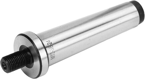 2MT Drill Chuck Arbor, Premium Hardened Morse Taper Shank to 3/8in 24 Threaded Adapter for Tapping Drilling Milling Machines and Pneumatic Tools Manganese Steel Black Oxide Finish in Kuwait