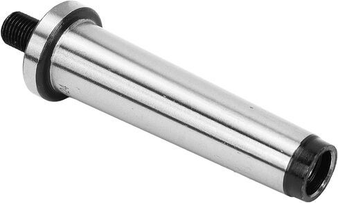 2MT Drill Chuck Arbor, Premium Hardened Morse Taper Shank to 3/8in 24 Threaded Adapter for Tapping Drilling Milling Machines and Pneumatic Tools Manganese Steel Black Oxide Finish in Kuwait