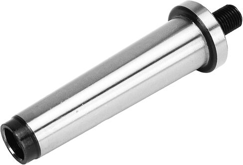 2MT Drill Chuck Arbor, Premium Hardened Morse Taper Shank to 3/8in 24 Threaded Adapter for Tapping Drilling Milling Machines and Pneumatic Tools Manganese Steel Black Oxide Finish in Kuwait