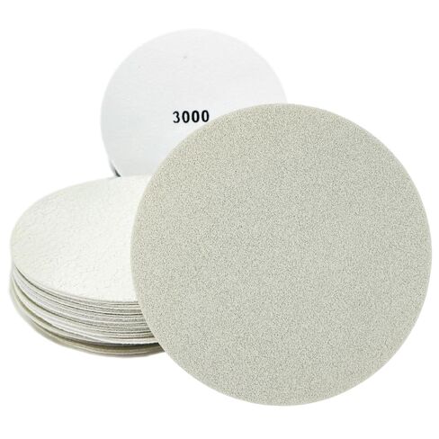 6 Inch Foam Sanding Disc P5000 Grit, Fine Finishing Pad for Automotive Paint Polishing, Headlight Restoration & Clear Coat Repair, Hook & Loop Sander Pad for Professional Detailing & Workshop 1669 in Kuwait