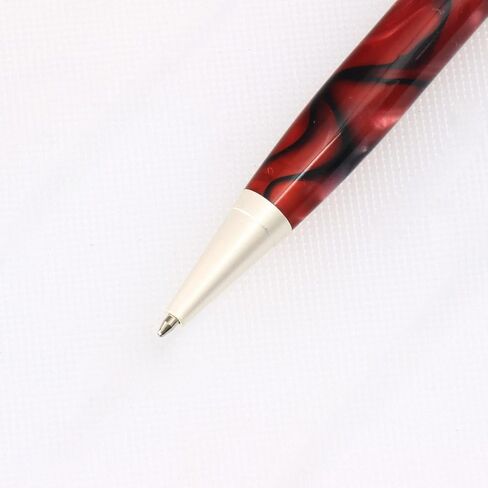 طقم أقلام أوروبي من Legacy Woodturning - فضي ساتان، 10 عبوات in Kuwait