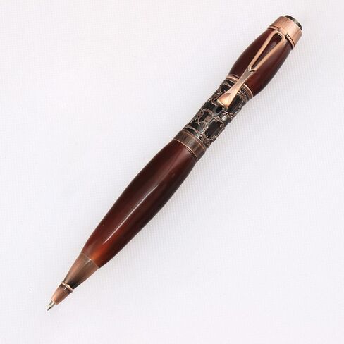 Legacy Woodturning, Victoria Pen Kit - Antique Rose Copper, 4 Pack in Kuwait