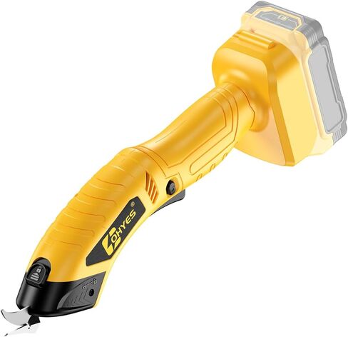Cordless Electric Scissors Compatible with DeWALT 20v Max Battery for Carboard Fabric Leather Box Cutter Festival Decoration Hard-Plastic(Battery not included) in Kuwait