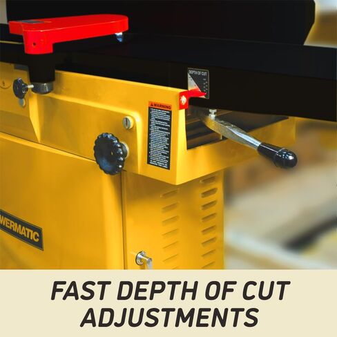 Powermatic ArmorGlide 8-Inch Parallelogram Jointer, Straight Knife, 2 HP, 230V 1Ph (PJ882T) in Kuwait