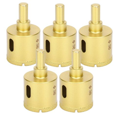 Gavigain Diamond Brazing Drill Bit Hole Saw Drilling Opener Marble Concrete Glass Ceramic 38mm Electric Drill Table Drill in Kuwait