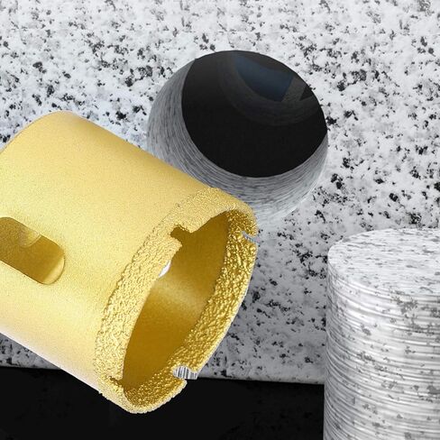 Gavigain Diamond Brazing Drill Bit Hole Saw Drilling Opener Marble Concrete Glass Ceramic 38mm Electric Drill Table Drill in Kuwait