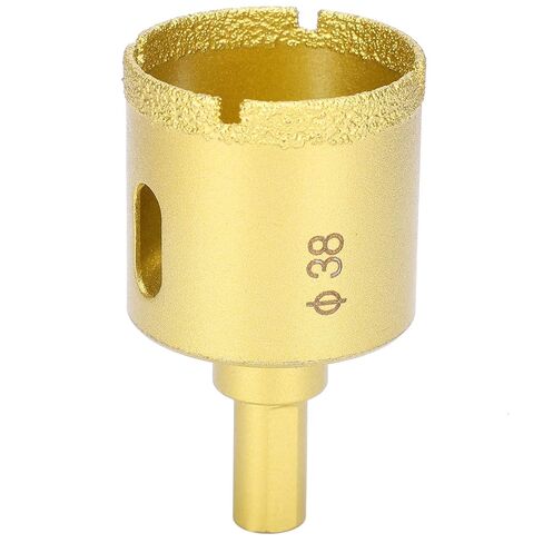 Gavigain Diamond Brazing Drill Bit Hole Saw Drilling Opener Marble Concrete Glass Ceramic 38mm Electric Drill Table Drill in Kuwait