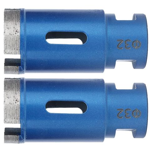 Sturdy Sharpened Marble Hole Openers Adamas Material Saw Bits for Granite Ceramic Tiles Concrete 2pcs in Kuwait