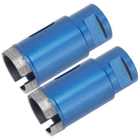 Sturdy Sharpened Marble Hole Openers Adamas Material Saw Bits for Granite Ceramic Tiles Concrete 2pcs in Kuwait