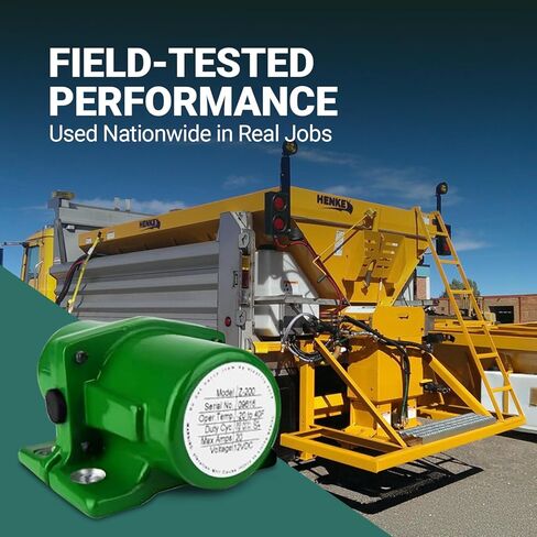 MG-200 شاحنة صغيرة ومقطورة ملح ورمل موزع هزاز بمحرك DC - قوة 300 رطل، 4800 دورة في الدقيقة محركات كهربائية مشحمة لنشر الثلج والقطاطيس - محرك اهتزاز للأماكن الخارجية in Kuwait
