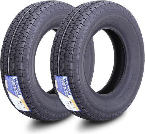 3 New Premium Trailer Tires ST205 75R15 205 75 15 8-Ply Load Range D Steel Belted Radial w/Scuff Guard in Saudi Arabia