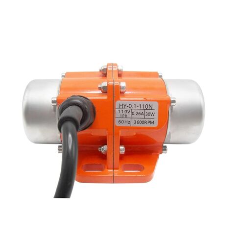 Concrete Vibrator Motor,30W AC 110V with US Plug Vibration Motor with Speed Controller, Waterproof Vibrating Motor Single Phase 3600RPM for Sand Shaking Table in Kuwait