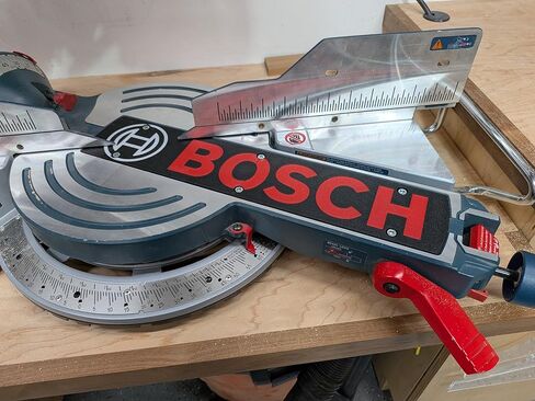 JZ Wood Shop Zero Clearance Plate/COMPATIBLE with Bosch-Miter Saw 10" Glide CM10GD (Black/Red/White) in Kuwait