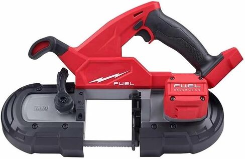 2829-20 منشار شريط الطاقة اللاسلكي لـ Milwaukee M18 FUEL 18V 3-1 / 4 "x 3-1 / 4" منشار شريطي مدمج متغير السرعة - أداة عارية in Kuwait