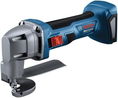 BOSCH GSC18V-16EN 18V Cordless Metal Shear with a Powerful Brushless Motor, 16-Gauge Capacity for Clean, Distortion-Free Cuts in Sheet Metal, Ideal for HVAC and Metal Fabricators (Bare Tool) in Kuwait