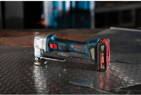 BOSCH GSC18V-16EN 18V Cordless Metal Shear with a Powerful Brushless Motor, 16-Gauge Capacity for Clean, Distortion-Free Cuts in Sheet Metal, Ideal for HVAC and Metal Fabricators (Bare Tool) in Kuwait