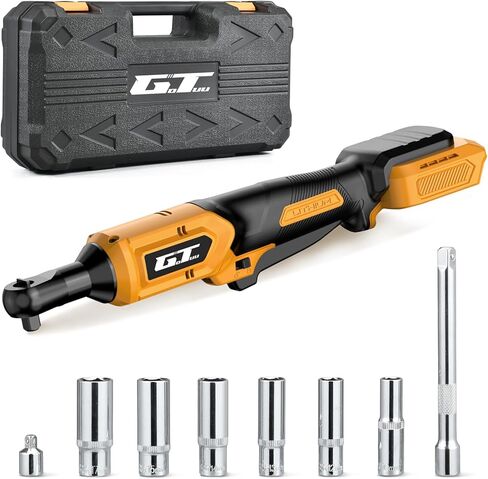 مفتاح ربط بسقاطة لاسلكي مقاس 3/8 بوصة، متوافق مع بطارية DEWALT 20V MAX، مجموعة أدوات سقاطة كهربائية بدون فرش بقدرة 60 قدمًا-رطلًا، سرعة متغيرة مع 8 مقابس، محولات 1/4 بوصة، شريط تمديد 6 بوصة (الأداة فقط) in Kuwait