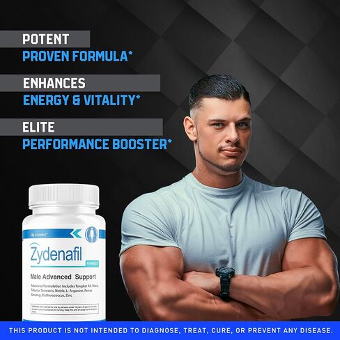 Zydenafil, Zydenafil Pills for Men, ZydenafilPills for Men Advanced Formula, Zydenafil Pills All Natural Supplement Support, ZydenafilPills Advanced Formula, 60 Capsules for 1 Month in Saudi Arabia