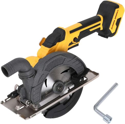 6" Brushless Cordless Circular Saw Compatible with Dewalt 20V Battery (Not Included) - 6900 RPM, Compact & Lightweight- Small Circular Saw for Wood, Soft Metal, Plastic, Tile in Kuwait