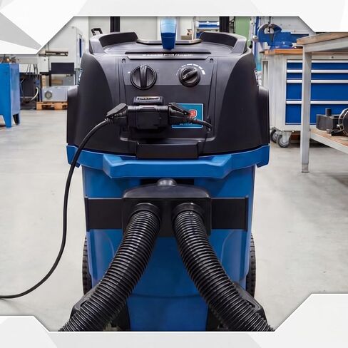 2.5" ABS Vacuum Y Connector Splitter with Individual Blast Gates ABS Dual Hose Dust Collection Adapter Compatible with 2.5" Splitter Hose Setups and Rigid Vacuum Attachment in Kuwait