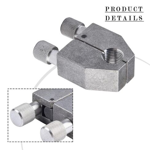 Aluminum Quill Stop Sleeve for Bridgeport Style Milling Machines, 1/2"-20 Thread Fast Change Bushing for Precise Depth Setting in Metalworking in Kuwait