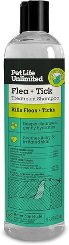 Pet Life Unlimited Plant-Powered Flea and Tick Spray for Dogs, Daily Flea Spray for Dogs - Plant-Powered Flea and Tick Prevention for Dogs with Plant-Based Essential Oils - USA Made - 10oz (Pack of 1) in Saudi Arabia