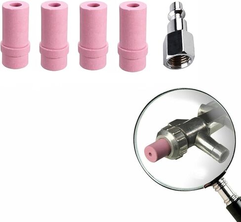 Sand Blaster Gun Kit, Sand Blaster for Air Compressor Rust Remove, Abrasive Sandblasting Gun with Air Quick Adapter for Sandblast Cabinets in Kuwait
