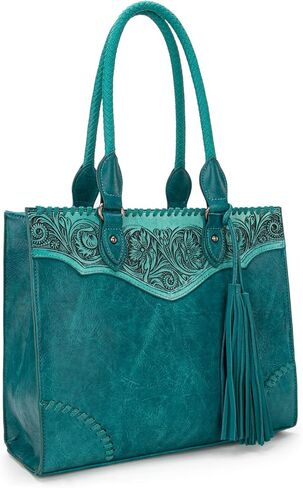 Montana West Western Tooling Handbags Vintage Prints and Whipstitch Craftsmanship in Saudi Arabia