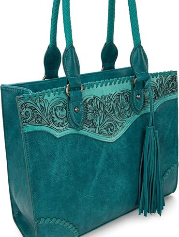 Montana West Western Tooling Handbags Vintage Prints and Whipstitch Craftsmanship in Saudi Arabia