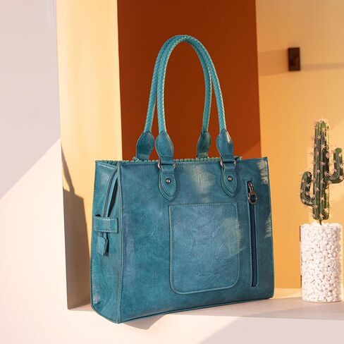 Montana West Western Tooling Handbags Vintage Prints and Whipstitch Craftsmanship in Saudi Arabia