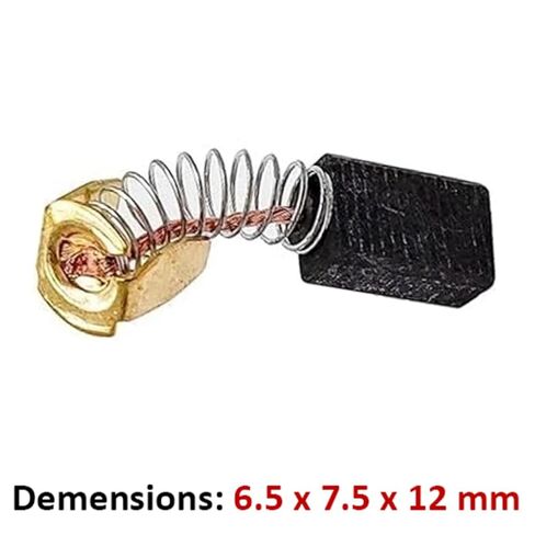 8PCS Carbon Brushes CB51 Replacement with Spring for Grinders Miter Saw Circular Saw Power Tools Drill Hammer Electric Motor Carbon Fiber Wire Brush Cleaning Angle Grinder Tool Kit in Kuwait