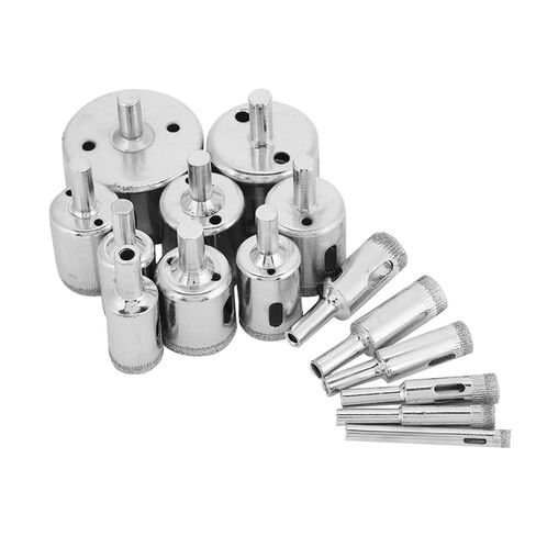 Generic Coated Core Drill Bit Set for Tile Ceramic Glass Marble Hole Saw Kit in Kuwait