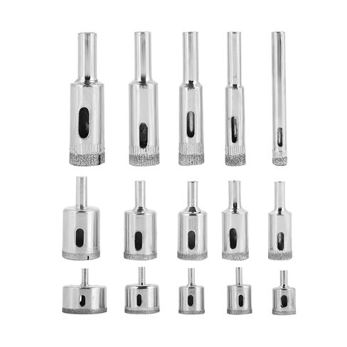 Generic Coated Core Drill Bit Set for Tile Ceramic Glass Marble Hole Saw Kit in Kuwait