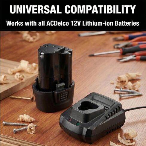 ACDelco G12 Series 12V بدون فرش 1/4 بوصة محرك تأثير سداسي 125 قدم رطل 170 نيوتن متر أقصى عزم دوران 3600 دورة في الدقيقة 4 أوضاع تحكم ذكي 5 بوصة أداة عارية للجسم مدمجة فقط ARI12185T in Kuwait