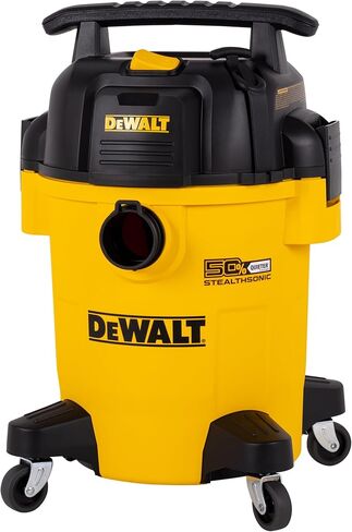 DEWALT 9 Gallon STEALTHSONIC Ultra Quiet Poly Shop Vacuum Wet/Dry, DXV09P-QTA Noise Reduction Vac for Shop, Heavy Duty Shop Vacuum in Kuwait