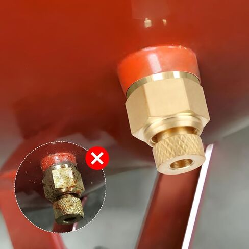 2 قطعة N286039 صمام تصريف ضاغط الهواء للحرفيين وكابل بورتر 1/4 بوصة NPT قطع غيار ضاغط الهواء اليدوي، استبدال 17038 A06891 1/4 بوصة NPT صمام تصريف خزان الهواء اليدوي in Kuwait