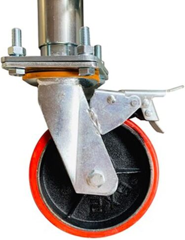 Bolt-On Swivel Tongue Jack - Beach Boat Trailer Jack, Lift Swivel Trailer Jack, Heavy Duty Trailer Jockey Wheel, 25.4 and 38Cm Lift, 2000Kg Jack Legs for Traile in Saudi Arabia