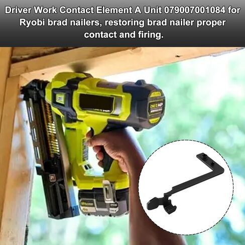 لوحدة اتصال عمل سائق Ryobi Brad Nailer A 79007001084، تناسب Ryobi P360 R150FSA R213BNE R213BNA، ويمكن استخدامها أيضًا لـ Ryobi P320 مع التعديلات in Kuwait