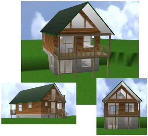 كابينة مقاس 20 × 30 مع حزمة خطط الدور العلوي والمخططات وقائمة المواد in Kuwait