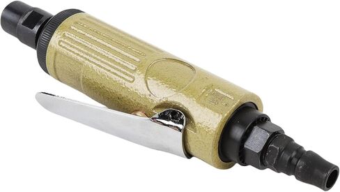 Kikumi Air Powered Food Grinder, 3mm 6mm Collet 25000 Rpm Ergonomic Design Pneumatic Straight Air Miss for Industry, Compact Lightweight with Double Collets in Kuwait