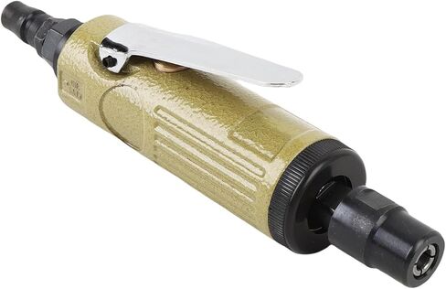 Kikumi Air Powered Food Grinder, 3mm 6mm Collet 25000 Rpm Ergonomic Design Pneumatic Straight Air Miss for Industry, Compact Lightweight with Double Collets in Kuwait