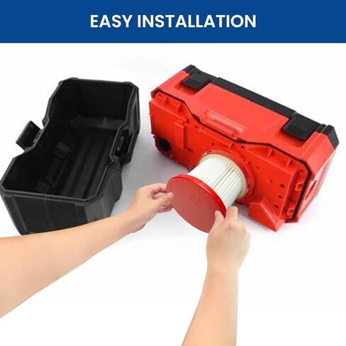 4 عبوات من مرشحات الفراغ المتوافقة مع Milwaukee Shop Vac M18 Wet Dry 49-90-1900 0780-20 0880-20 مرشحات بديلة in Kuwait