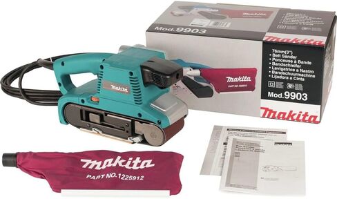 Makita 9903-R 8.8 Amp Variable Speed 3 in. x 21 in. Corded Belt Sander (Renewed) in Kuwait
