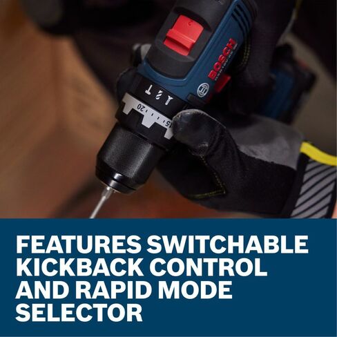 مجموعة أدوات كومبو 18 فولت من BOSCH GXL18V-241B22 - تتضمن 1/2 بوصة. مثقاب/مفك مطرقي، مفك/مفتاح ربط 2 في 1، (2) بطاريات 2 أمبير، شاحن، مشابك حزام، وحقيبة حمل in Kuwait