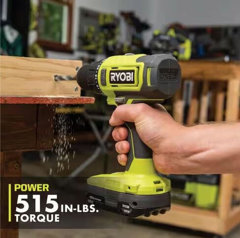 RYOBI Drill Impact Driver Combo Kit 18V ONE+ Cordless 2-Tool Set with Batteries Charger Tool Bag + Gloves in Kuwait