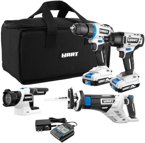 20V Cordless 4 Tool Combo Kit in Kuwait