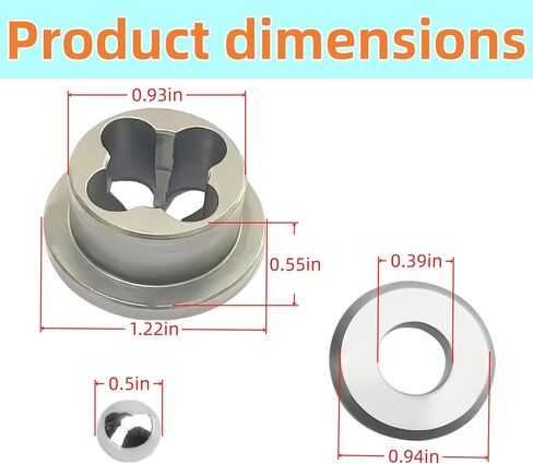 246429 Inlet Valve Seal Repair Kit - Compatible with Graco Ultra Series 390/395/495/595, Ultra Max II 490/495/595 - Replaces 246-429 ﻿ in Kuwait